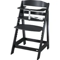 Roba Sit Up Flex Grow-Along Hochstuhl, Black