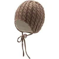 Sterntaler Strickmütze Zopfmuster in beige | Gr.: 43 cm