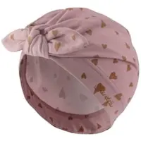 Sterntaler Knotenmütze Herzen in rosa | Gr.: 53 cm