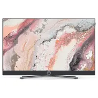 LOEWE callas 43 Fernseher, 43 Zoll, Entwickelt in Deutschland, LED Display, HDR10, Dolby Atmos, Smart TV, Full HD, Integrierte Soundbar, HDMI und USB
