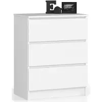 Akord Furniture Factory OP0LK-6BIA003, Weiß, 3 Schublade(n), Matt, 16 mm, 51 cm, 400 mm