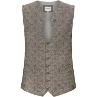 Stockerpoint Trachtenweste Tino in taupe | Gr.: 50