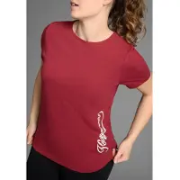 Kangaroos T-Shirt Kurzarm, casual, unifarben, große Größen