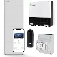 Growatt SPH10000TL3-BH-UP 10kW Hybrid Wechselrichter mit 23.0kWh Solarspeicher-Set