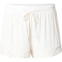 Hunkemoller Jersey-Shorts Essential Weiß