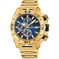Festina Herren Uhr Prestige F20492/2 Sport Edelstahl Armbanduhr gold UF20492/2