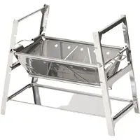 Snow Peak - Kompakter Grill - Pack & Carry Fireplace - Grau