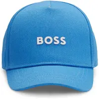 BOSS Kids-Cap aus Baumwoll-Twill mit kontrastfarbenem Logo-Print Grösse 42