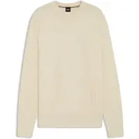 BOSS Pullover aus Baumwolle mit Strickstruktur Grösse L