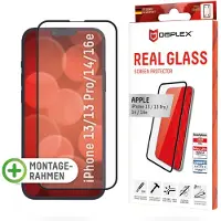 Displex Bildschirmschutzfolie Real Glass Full Cover für das Apple iPhone 14