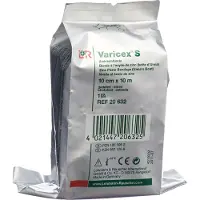 VARICEX S Zinkleimbinde 10 cmx10 m 1 St Binden
