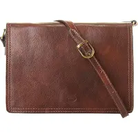 Piké Umhängetasche Damen 017065 braun