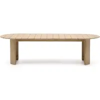 Natur24 Tisch Xoriguer 110 x 75 x 280 cm Eukalyptus