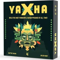 Helvetiq Yaxha Brettspiel: Strategisches Spiel zum Bau von Maya-Pyramiden mit Interaktion
