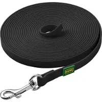 Hunter - Suchleine Convenience - Hundeleine Gr 2 cm x 12 m schwarz