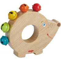 Haba holzrassel Igel mit Glöckchen 9 cm