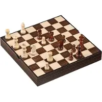 Philos Schachspiel-Box Feld 34 mm, Königshöhe 64 mm magnetisch