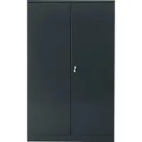 Gürkan Stahlschrank 111153 anthrazit 120,0 x 42,0 x 195,0 cm, aufgebaut