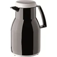 Helios Isolierkanne Wash schwarz 1,0 l
