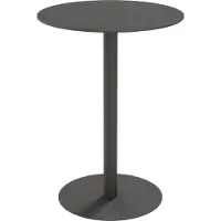 Meet by Paperflow CROSS Stehtisch Holz schwarz 80,0 x 80,0 x 110,0 cm
