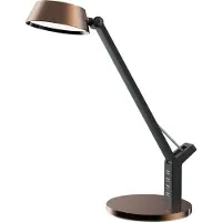 Hansa - Styro LED-Tischlampe, 3.000–6.300 K, Touch-Steuerung, drehbarer Leuchtenkopf, kupfer