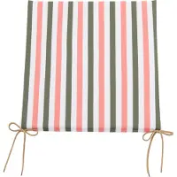 Doppler Sitzkissen 44 x 44 cm grün rosa weiß