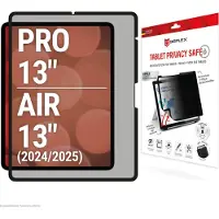 Displex Privacy Displayschutzfolie für das Apple iPad Pro 13 (2025) M5 / (2024) M4 / Air 13 Zoll (2026) M4 / (2025) M3 / (2024) M2