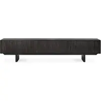 Ethnicraft Mosaic Indoor TV Anrichte Teakholz Off Black