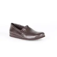 Rohde Pantoffel 6402 Viborg Espresso Herren-Schuhgröße 46