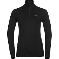 Odlo Unterhemd BL Top Turtle Neck LS Half Zip Active W Black Damen-L