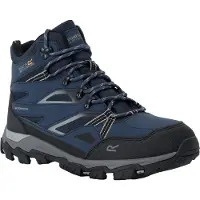 Regatta - Herren Wanderstiefel "Holcombe III" RG11300 (47 EU) (Marineblau/Stahlfarben)