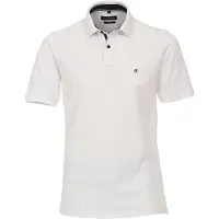 Casa Moda - Herren Polo-Shirt (004470), Größe:M, Farbe:Weiß (000)