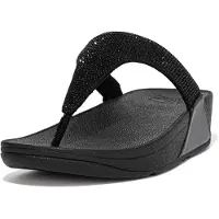 FitFlop Lulu Crystal Emb Sandalen Schwarz EU 36 Frau Schwarz EU 36