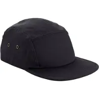 Beechfield - Baseball-Mütze 5 Segmente für Herren/Damen Unisex (Schwarz)