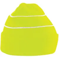 Beechfield - Mütze hohe Sichtbarkeit für Herren/Damen Unisex (Fluoreszierendes Gelb)