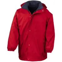 Result StormDri 4,000 Herren Fleecejacke, winddicht, wasserfest FK578 (XL) (Rot/Marineblau)