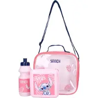 Disney Lilo and Stitch Lunchbox-Set Squeeze The Day, Rosa