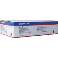 Gazofix color Fixierbinde kohäsiv 6 cmx20 m blau St Binden