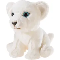 Heunec MISANIMO Weißer Löwe sitzend, ca. 16cm