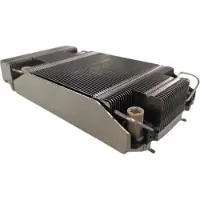 Dynatron J2 AMD SP5 1U passiver Kuehlkoerper mit Kupferdampfkammer und Lamellenstapel bis zu 300W TD