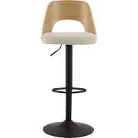 Ebuy24 (2er Set) Lucy Barhocker Stoff beige.
