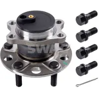 SWAG Radlagersatz passend für PEUGEOT 4007 (VU, VV) Schrägkugellager 74mm 33 10 1974