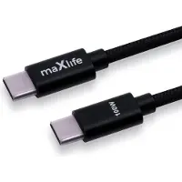 MaXlife 100W Schnell-Ladekabel USB-C - USB-C 2m