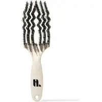 Hairlust Bürsten & Zubehör Curved Flex Detangler, White 1 Stk.