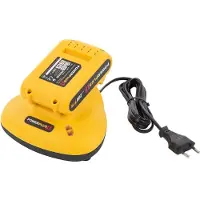 Powerplus 20v Ladegerät Gelb One Size / EU Plug 220V Gelb One Size