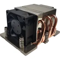 Inter-Tech J10 AMD Genoa SP5 cooler 2U active Heatpipes with Aluminum Fin Base and Aluminum Fin Stack