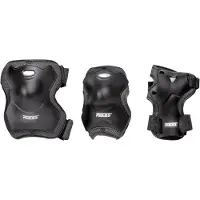 Roces Schutzset Adult Super Schwarz (3-teilig)-S