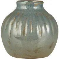Ib Laursen Vase Marina Antik-Look in blau | Gr.: onesize