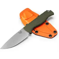 Benchmade Steep Country Hunter Dark Olive Santoprene Messer