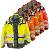Kübler Sympatex Warnschutz Wetterjacke 1307